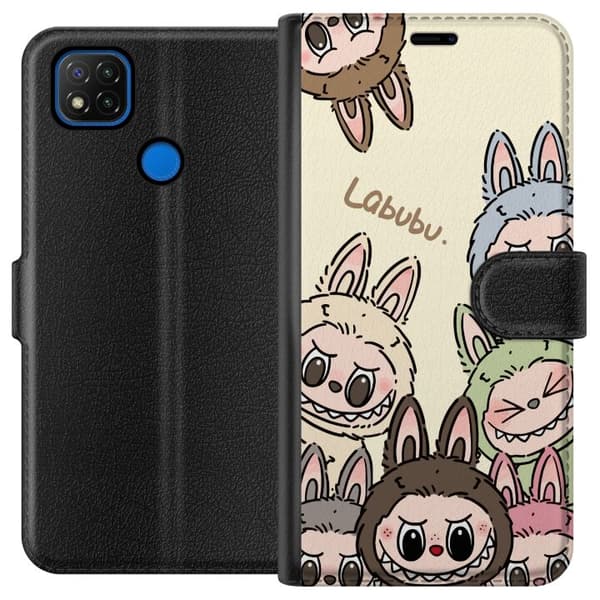 Xiaomi Redmi 9C Lommeboketui Labubu Pastel Collection