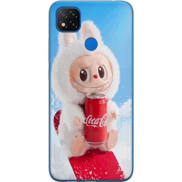 Xiaomi Redmi 9C NFC Gjennomsiktig deksel Labubu Summer Edition