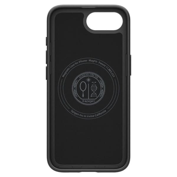 Coque för iPhone 16e - Spigen Thin Fit MagSafe - Svart