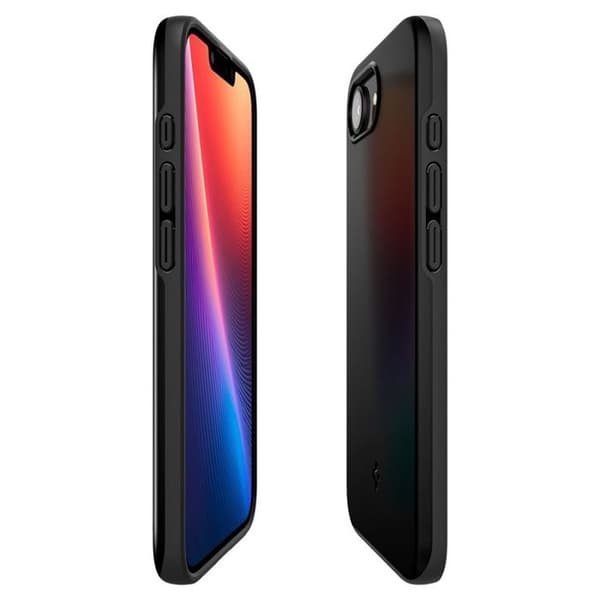 Coque för iPhone 16e - Spigen Thin Fit MagSafe - Svart