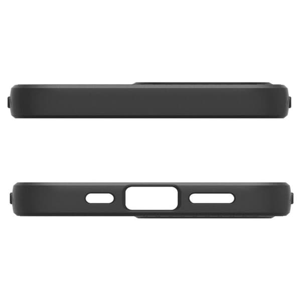 Coque för iPhone 16e - Spigen Liquid Air - Matt Svart
