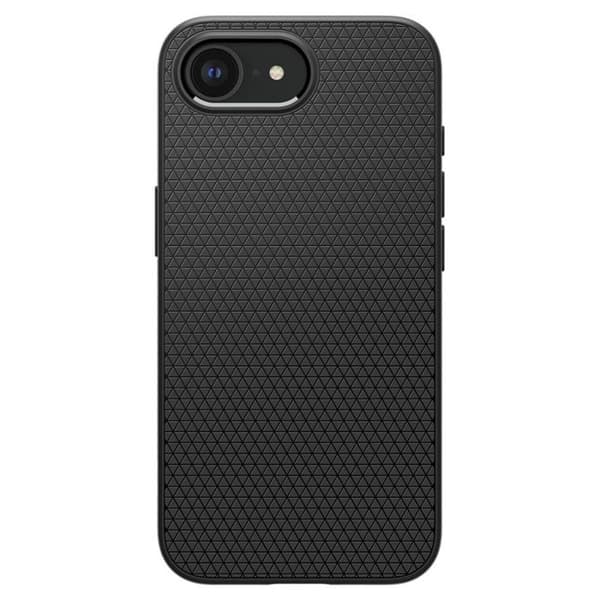 Coque för iPhone 16e - Spigen Liquid Air - Matt Svart