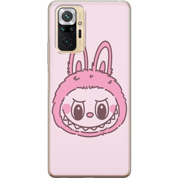 Xiaomi Redmi Note 10 Pro Gjennomsiktig deksel Labubu Dyrekretsbunnyutgave