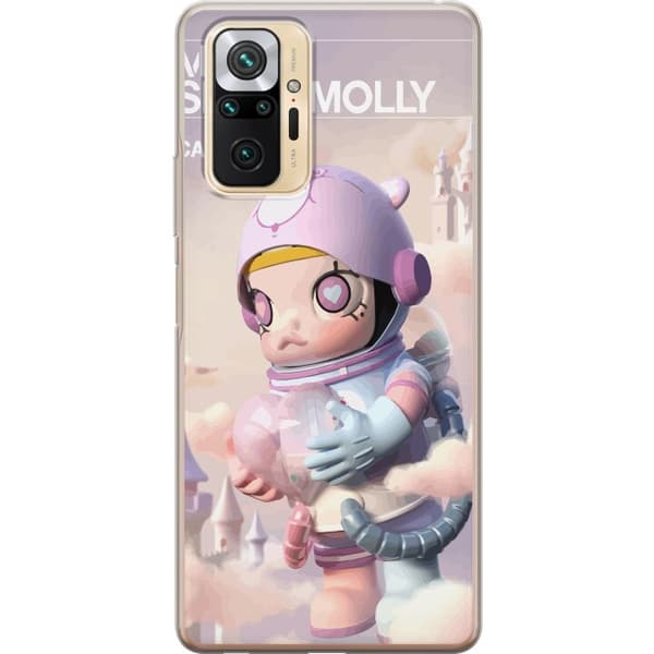 Xiaomi Redmi Note 10 Pro Gennemsigtig cover Mega Space Molly Care Bears Series - Share Bear Edition