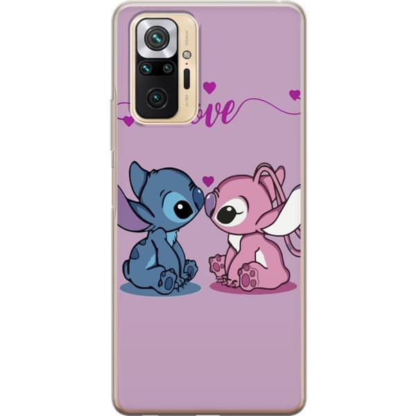 Xiaomi Redmi Note 10 Pro Gjennomsiktig deksel Lilo & Stitch – Angel Edition