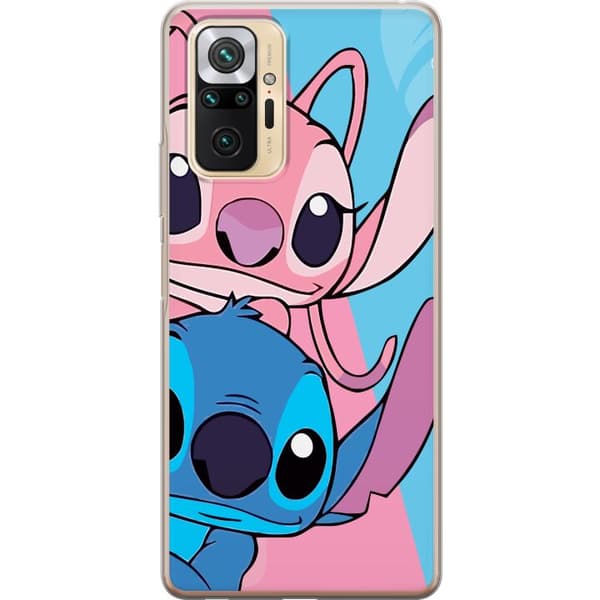 Xiaomi Redmi Note 10 Pro Gjennomsiktig deksel Stitch & Angel