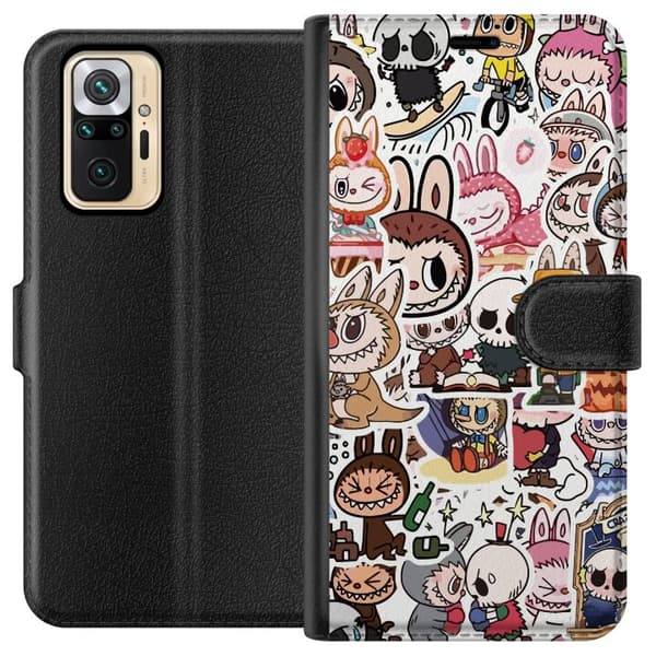 Xiaomi Redmi Note 10 Pro Plånboksfodral Labubu All-Stars – POP MART Special