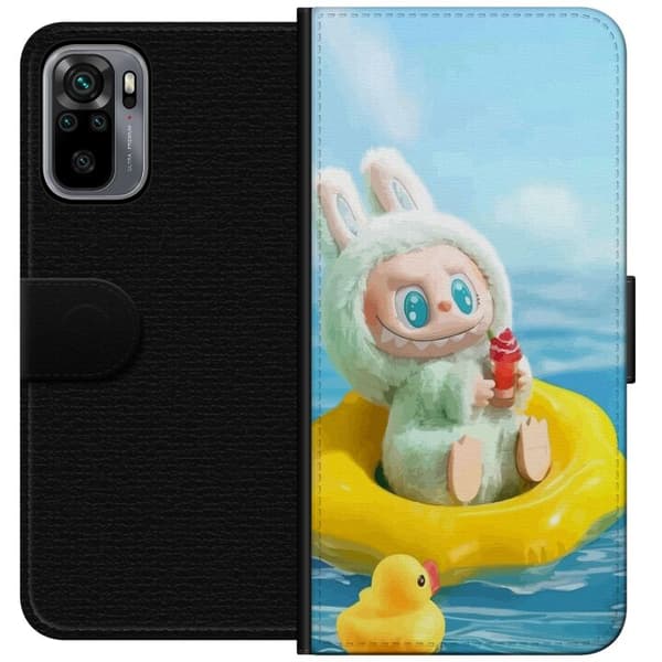 Xiaomi Redmi Note 10S Lommeboketui Labubu Macaron-serien