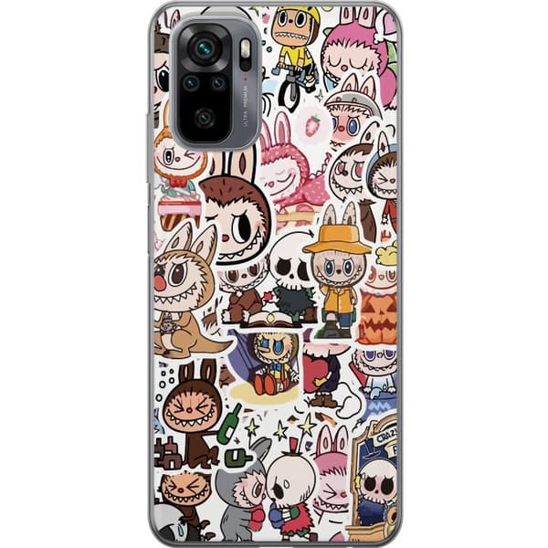 Xiaomi Redmi Note 10S Gennemsigtig cover Labubu All-Stars – POP MART Specialudgave