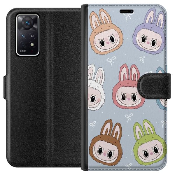Xiaomi Redmi Note 11 Pro 5G Tegnebogsetui Pastel Labubu