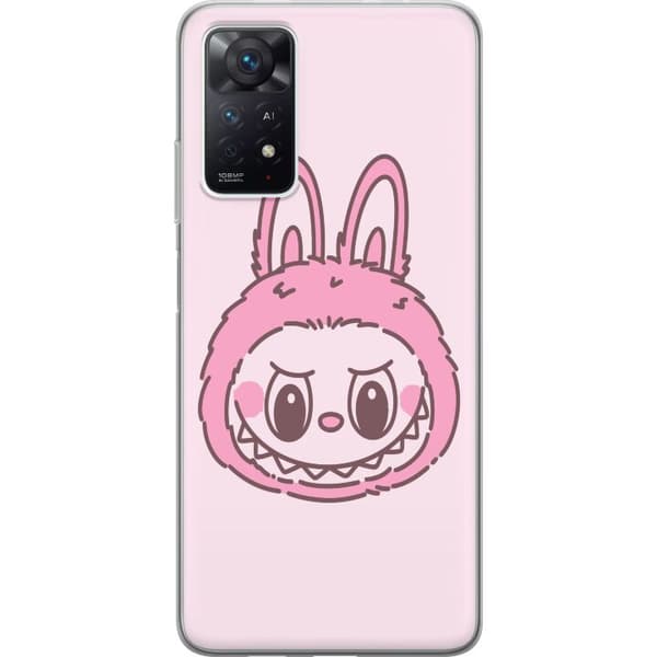 Xiaomi Redmi Note 11 Pro 5G Genomskinligt Skal Labubu Zodiac Bunny Edition