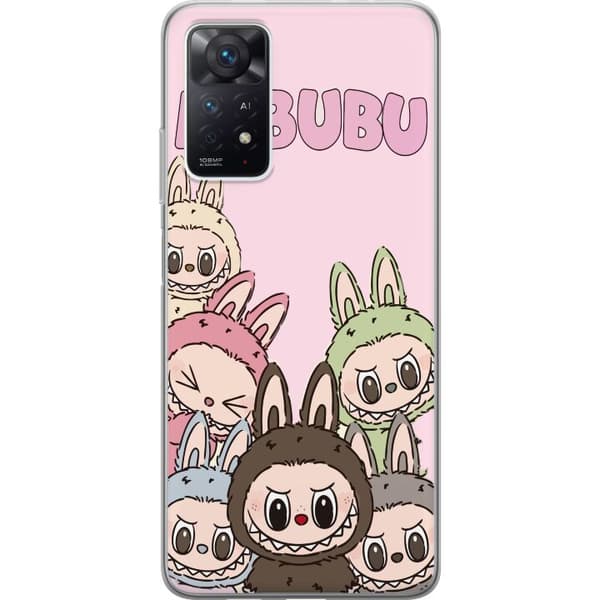 Xiaomi Redmi Note 11 Pro 5G Genomskinligt Skal Labubu Classics