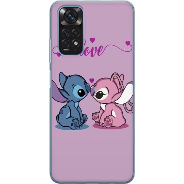 Xiaomi Redmi Note 11S Läpinäkyvä kuori Lilo & Stitch – Angel Edition