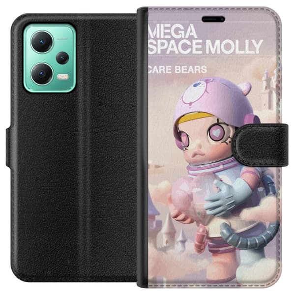 Xiaomi Redmi Note 12 Plånboksfodral Mega Space Molly Care Bears Series - Share Bear Edition