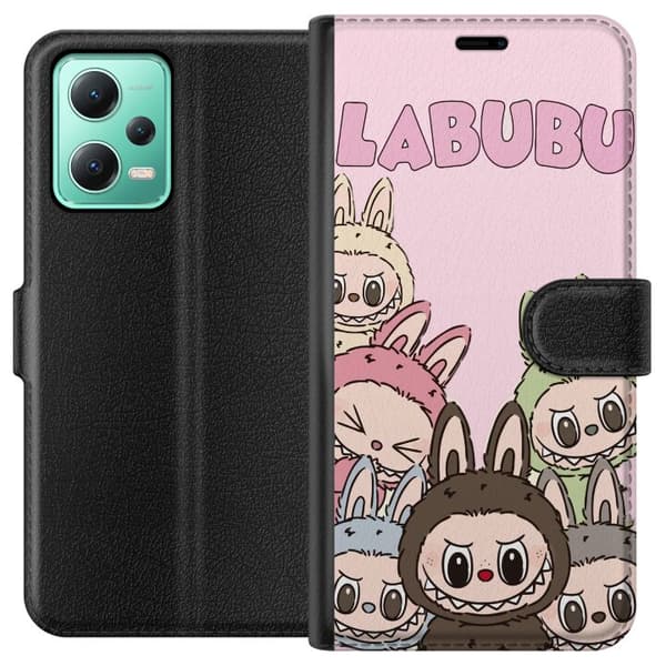 Xiaomi Redmi Note 12 Tegnebogsetui Labubu Classics