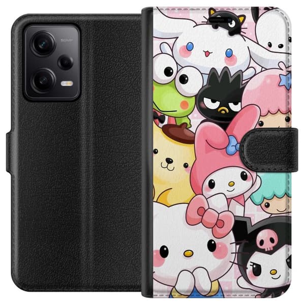 Xiaomi Redmi Note 12 Pro Lommeboketui Kawaii Sanrio Crew
