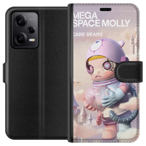 Xiaomi Redmi Note 12 Pro Tegnebogsetui Mega Space Molly Care Bears Series - Share Bear Edition
