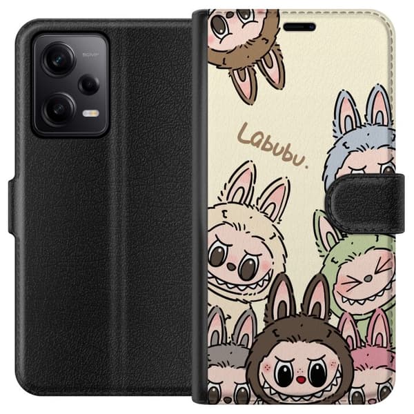 Xiaomi Redmi Note 12 Pro Lommeboketui Labubu Pastel Collection