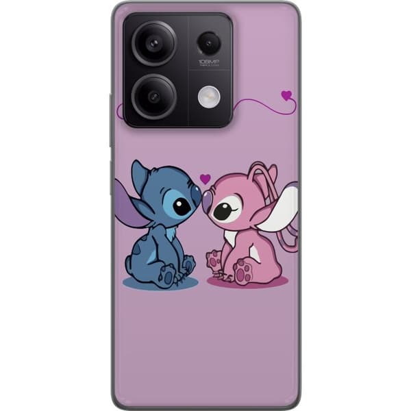 Xiaomi Redmi Note 13 Läpinäkyvä kuori Lilo & Stitch – Angel Edition