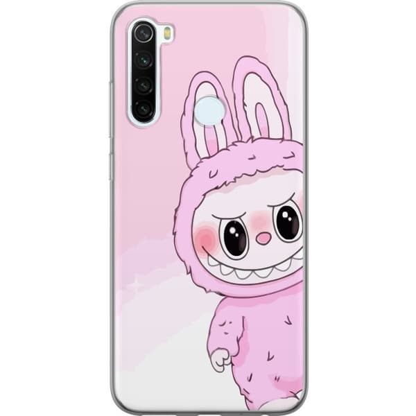 Xiaomi Redmi Note 8 Gennemsigtig cover Labubu Kanin-serien