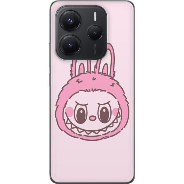 Xiaomi Redmi Note 14 Genomskinligt Skal Labubu Zodiac Bunny Edition