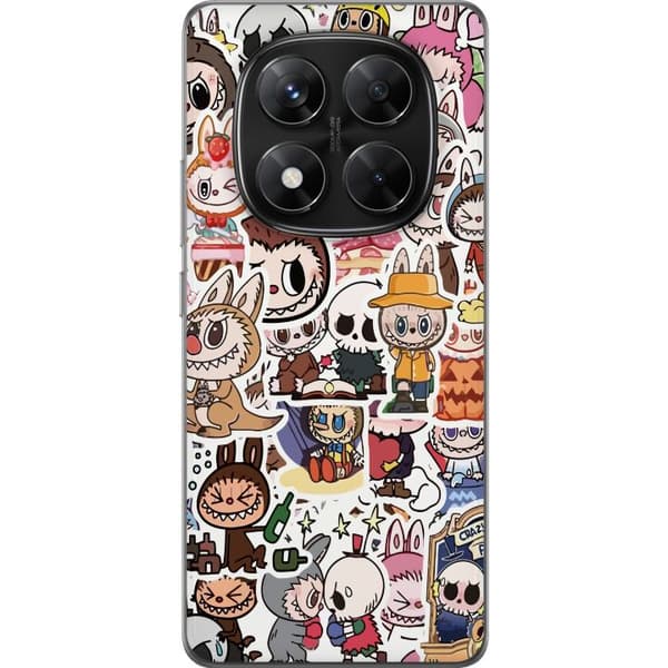 Xiaomi Redmi Note 14 Pro Gennemsigtig cover Labubu All-Stars – POP MART Specialudgave