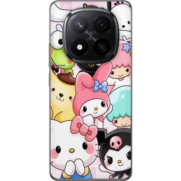 Xiaomi Redmi Note 14 Pro+ Gennemsigtig cover Kawaii Sanrio Crew