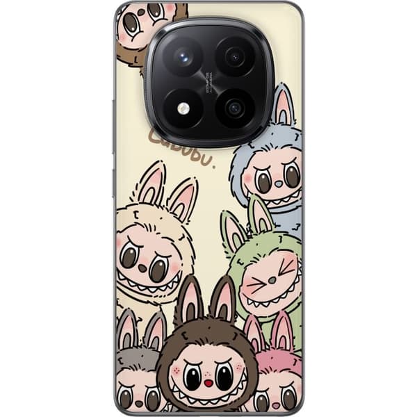 Xiaomi Redmi Note 14 Pro+ Gjennomsiktig deksel Labubu Pastel Collection