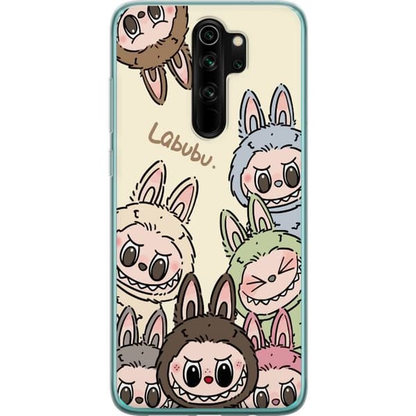 Xiaomi Redmi Note 8 Pro  Läpinäkyvä kuori Labubu Pastel Collection