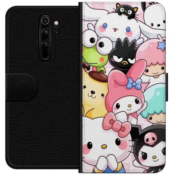 Xiaomi Redmi Note 8 Pro Tegnebogsetui Kawaii Sanrio Crew