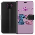 Miniatyrbillede 1 af 3: Xiaomi Redmi Note 9 Tegnebogsetui Lilo & Stitch – Angel Edition