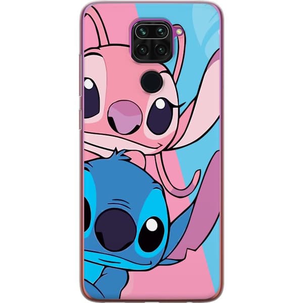 Xiaomi Redmi Note 9 Gennemsigtig cover Stitch & Angel