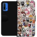 Miniatyrbild 1 av 3: Xiaomi Redmi Note 9 4G Plånboksfodral Labubu All-Stars – POP MART Special