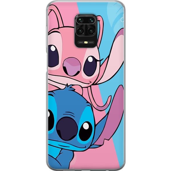 Xiaomi Redmi Note 9S Gennemsigtig cover Stitch & Angel