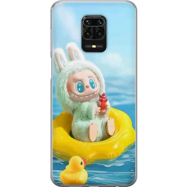 Xiaomi Redmi Note 9S Genomskinligt Skal Labubu Macaron Series