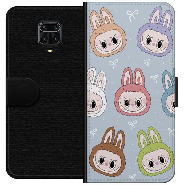 Xiaomi Redmi Note 9S Tegnebogsetui Pastel Labubu