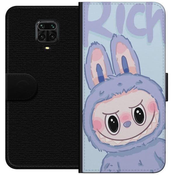 Xiaomi Redmi Note 9S Plånboksfodral Blue Bunny Labubu