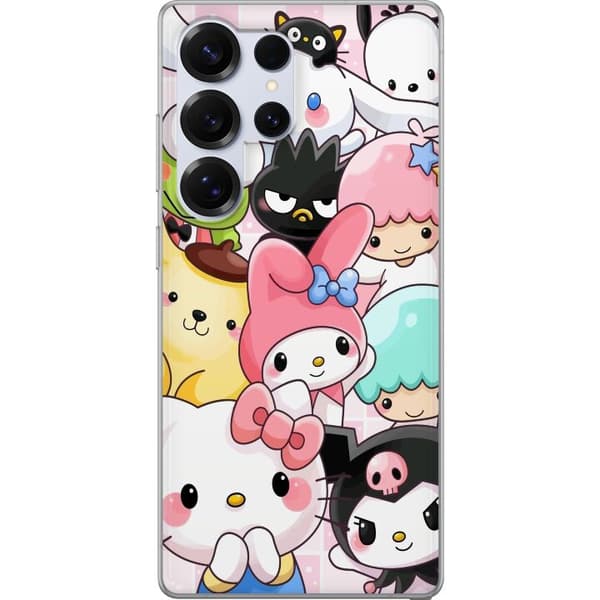 Samsung Galaxy S25 Ultra Gennemsigtig cover Kawaii Sanrio Crew