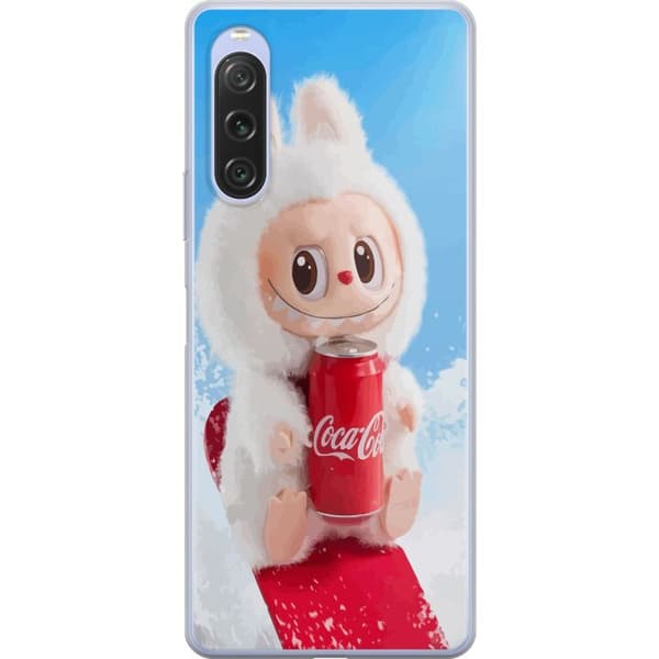 Sony Xperia 10 V Läpinäkyvä kuori Labubu Summer Edition
