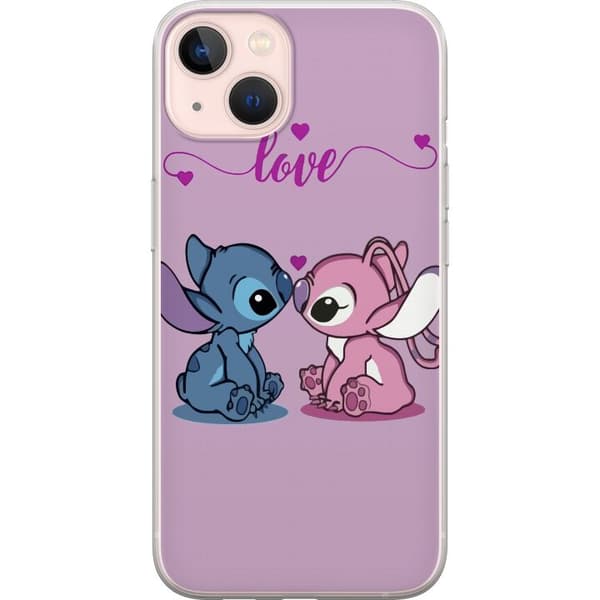 Apple iPhone 13 mini Gjennomsiktig deksel Lilo & Stitch – Angel Edition