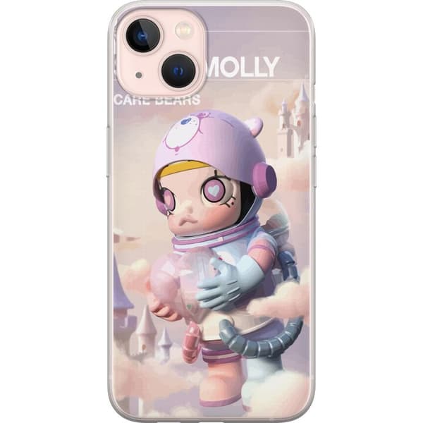Apple iPhone 13 mini Gennemsigtig cover Mega Space Molly Care Bears Series - Share Bear Edition