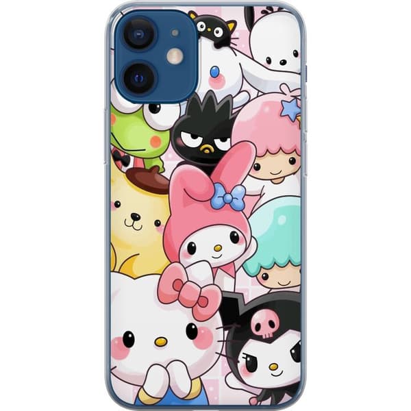 Apple iPhone 12  Gennemsigtig cover Kawaii Sanrio Crew