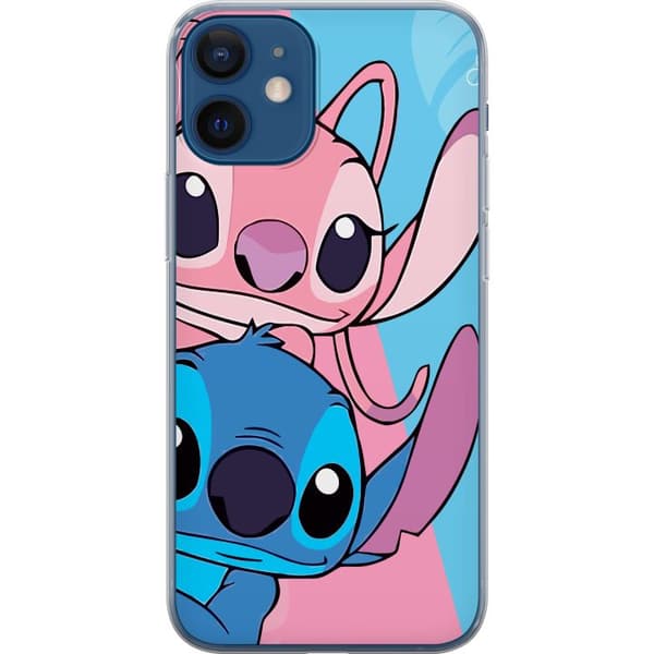 Apple iPhone 12  Genomskinligt Skal Stitch & Angel