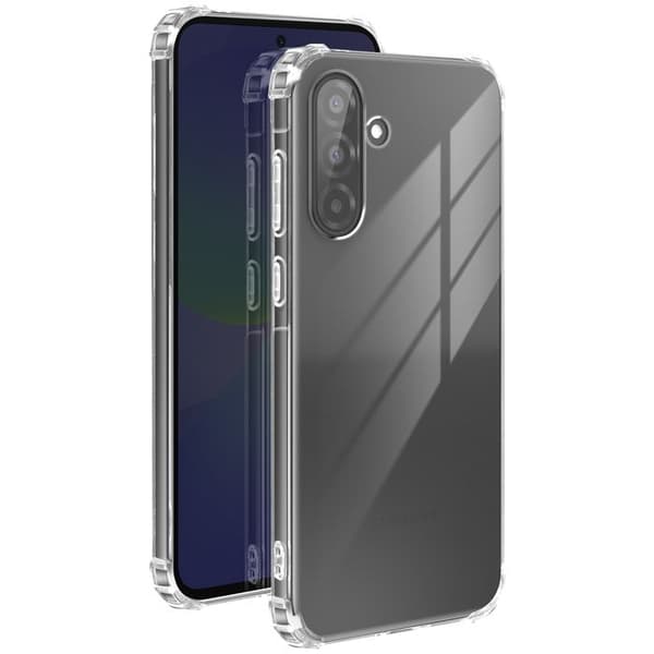 Coque för Samsung Galaxy A36 Silikon Stötte absorberande Förstärkta Hörn Akashi Transparent