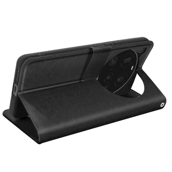 Etui för Xiaomi 15 Ultra Fodral Plånbok Stöd Mayaxess Svart