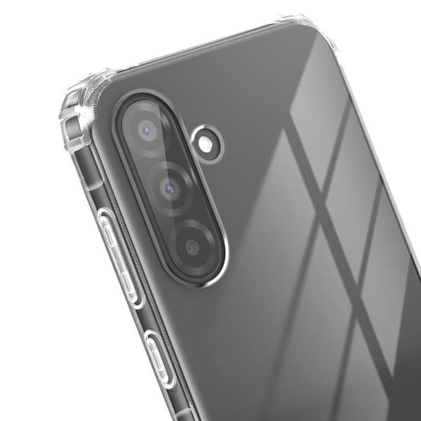 Coque för Samsung Galaxy A56 Silikon Stötsäker Förstärkta Hörn Akashi Transparent