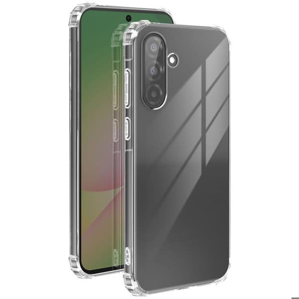 Coque för Samsung Galaxy A56 Silikon Stötsäker Förstärkta Hörn Akashi Transparent