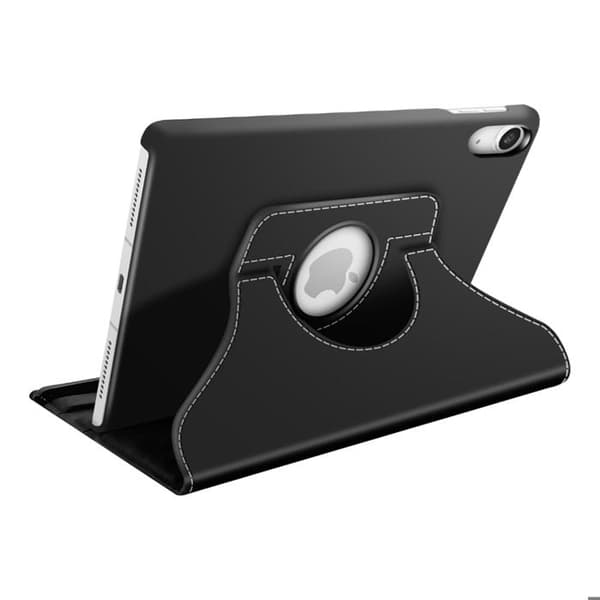 Ärende för iPad 11 2025 och 10 2022 Rotationsstöd Landskap Porträtt Akashi Svart