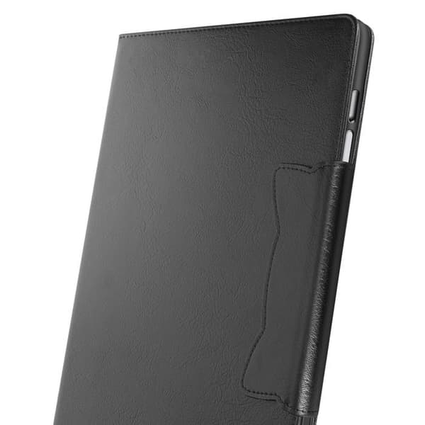 Fodral för Samsung Galaxy Tab S10 FE Plus med kortficka och videostöd svart