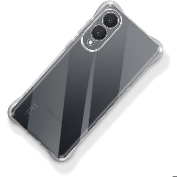 Coque för Samsung Galaxy S25 Edge Silikon Stötskydd Bumper iMak Transparent